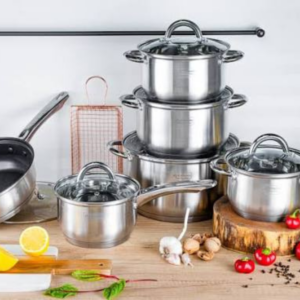 12pcs Edenburg stainless steel Cookware set