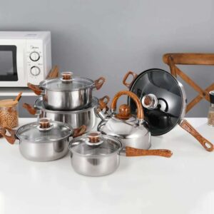 12 Pieces Non-Stick Cooking Pots